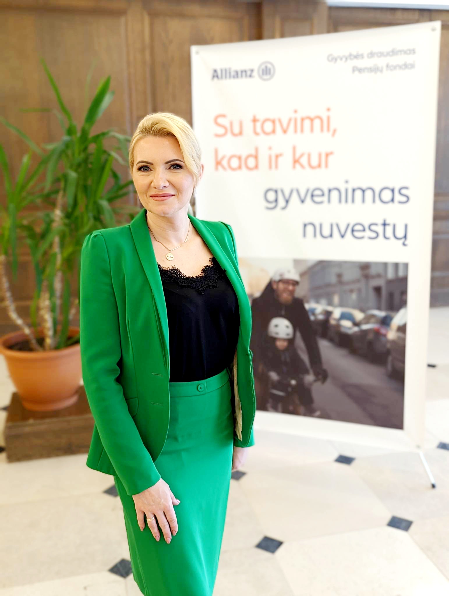 Allianz Lietuva grupės vadovė, finansų konsultantė Rita